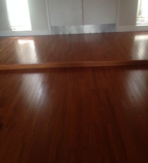 Refinished Engineered Hardwood Floor