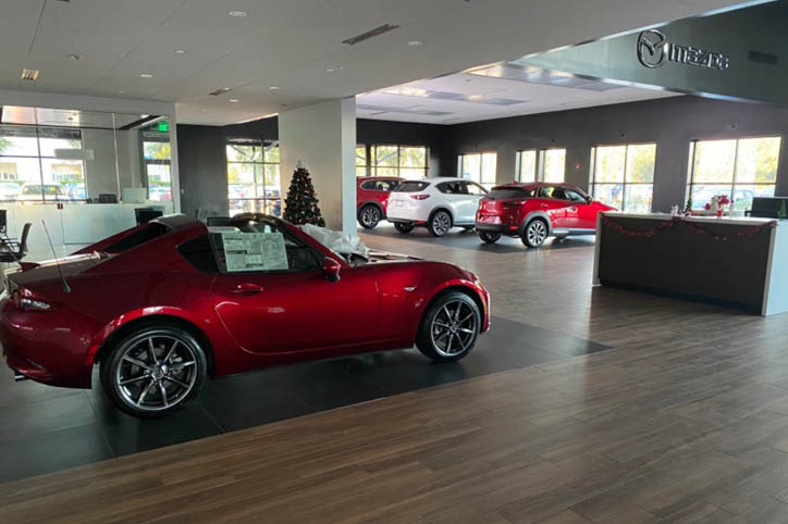 car dealership flooring