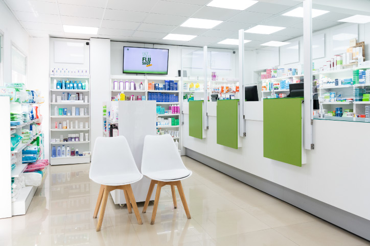 pharmacy commercial flooring