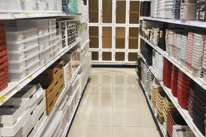 home goods store flooring