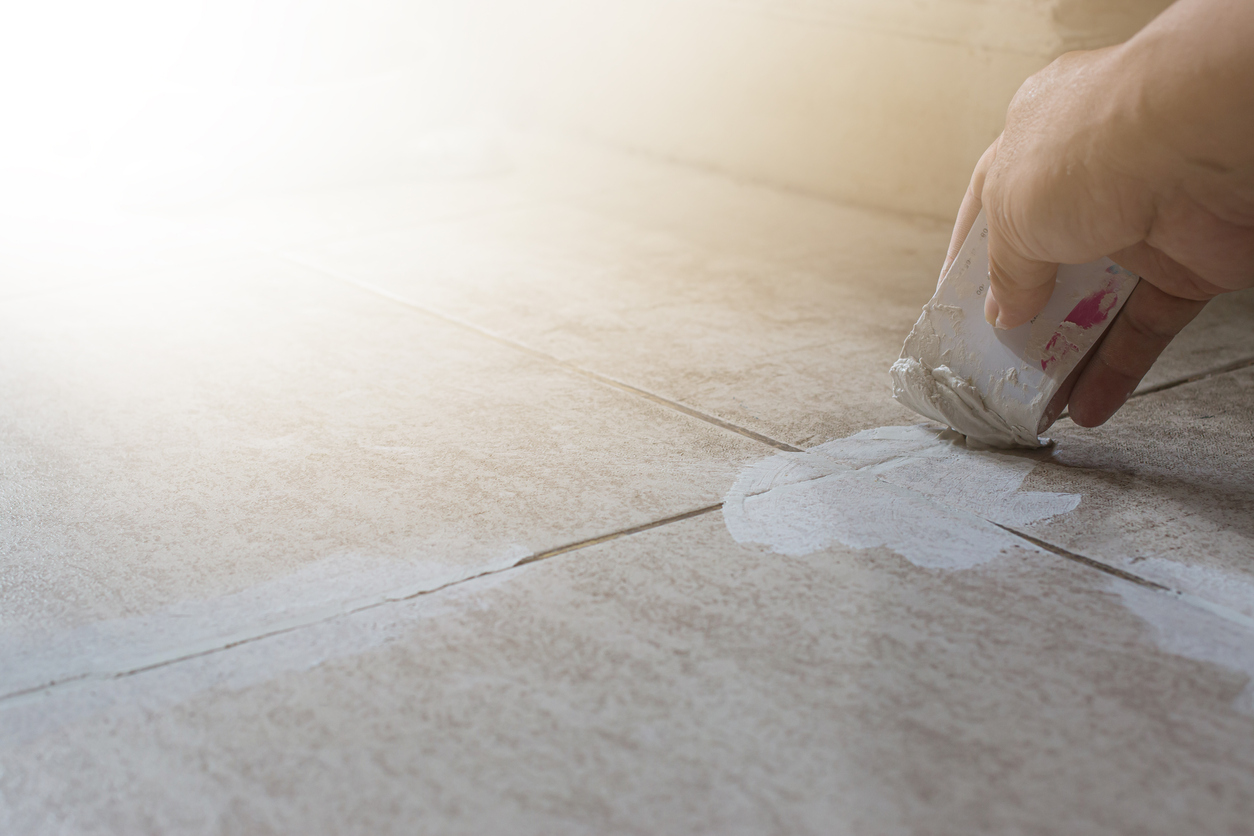 DIY - Repair old tile grout