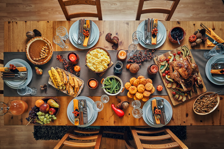 holiday table