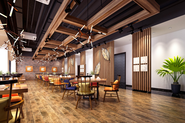 restaurant dining room - blog about restaurant flooring